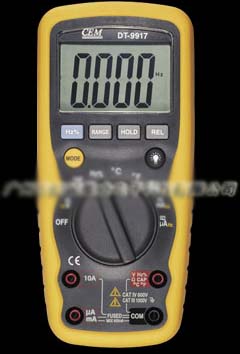 防水?dāng)?shù)字萬(wàn)用表DT-9917